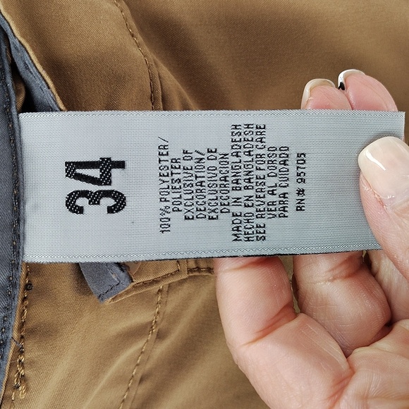 Iron Co Mens Brown Cargo Pocket Shorts Size 34 - Picture 5 of 7